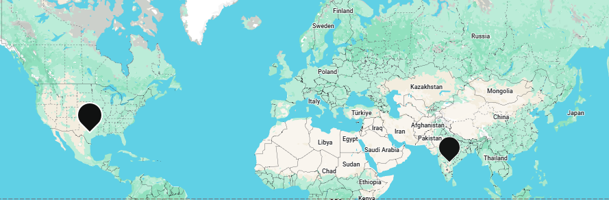 VowsIT Offices Map